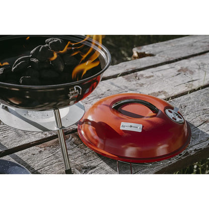 GasOne Mini Grill – 14" Compact, Secure Lid & Smart Venting – Ultimate Camping & Backyard BBQ!